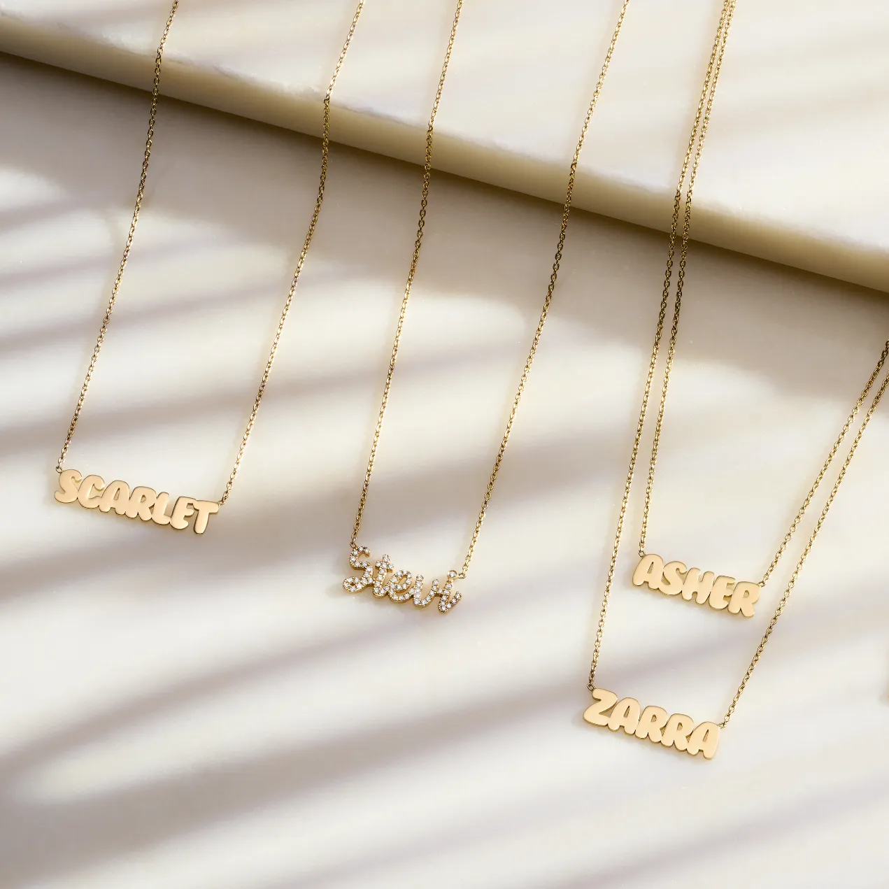 Single Name Necklace