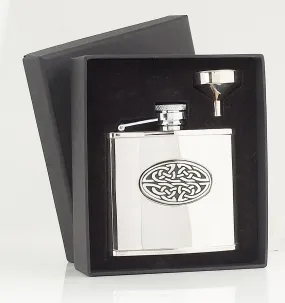 Small Celtic Sporran Flask - 4oz