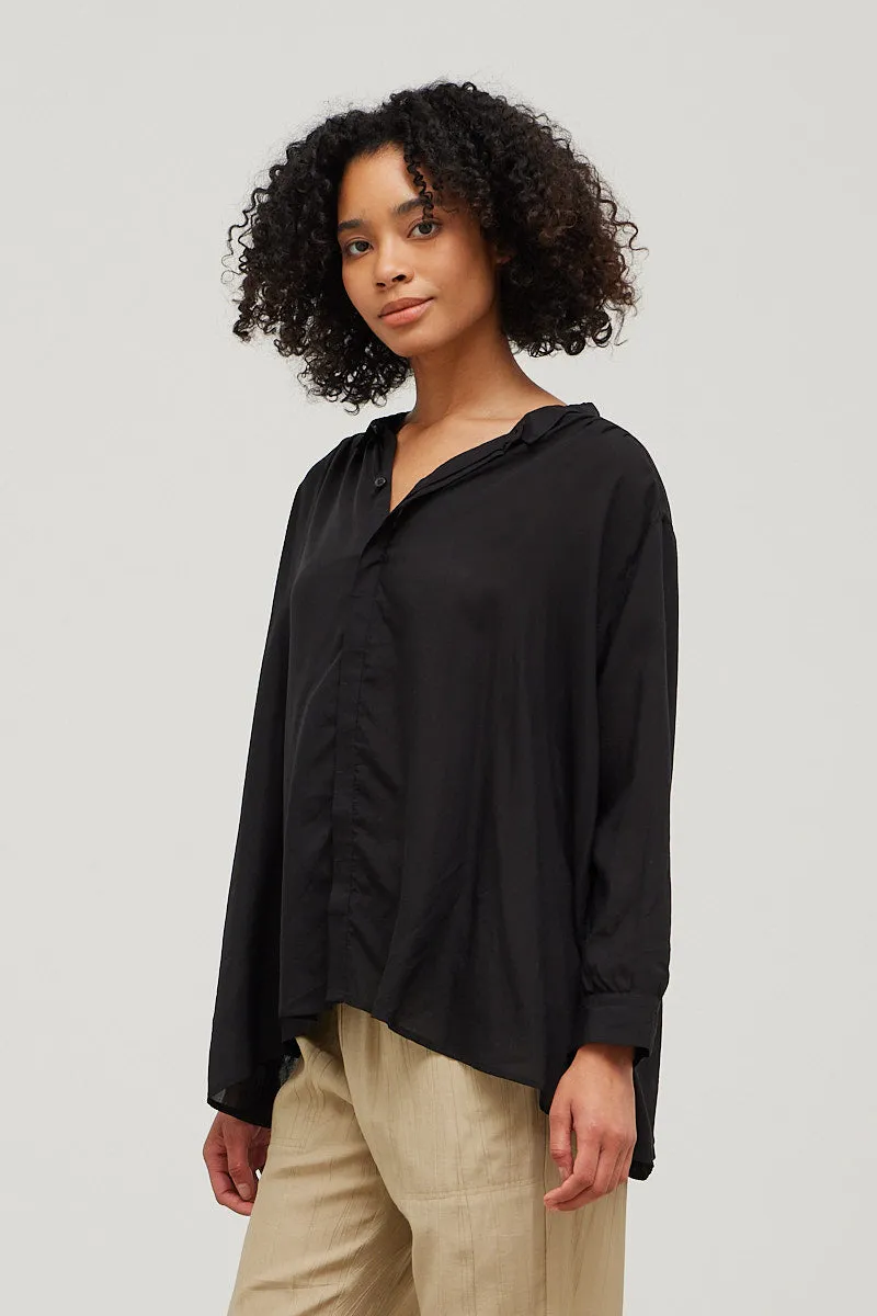 Small Collar Button Up Shirt