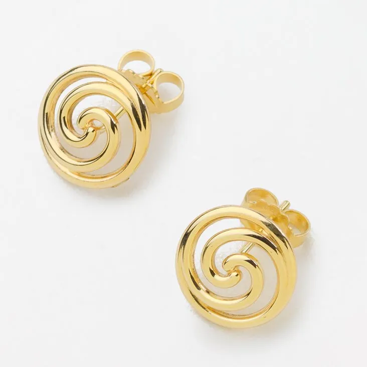 Spiral Beag (Small) Studs