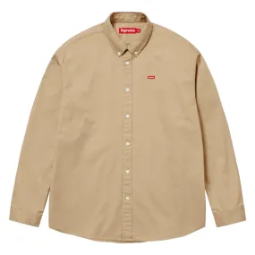 SUPREME SMALL BOX SHIRT-TAN