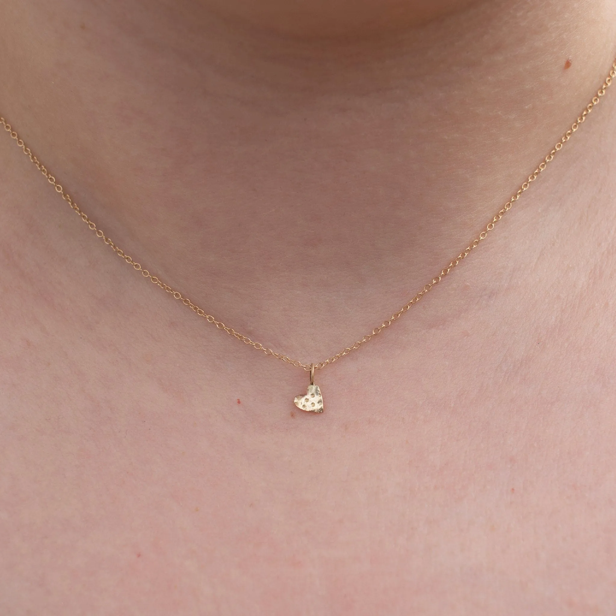 Teeny Tiny Necklace- Single Shape