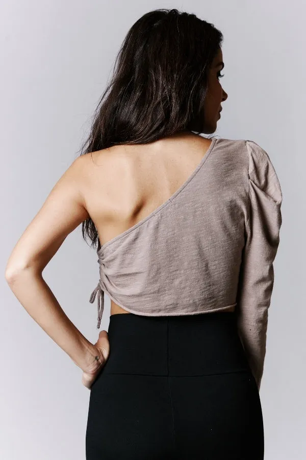 The Cuban Break: Women's One-Shoulder Top