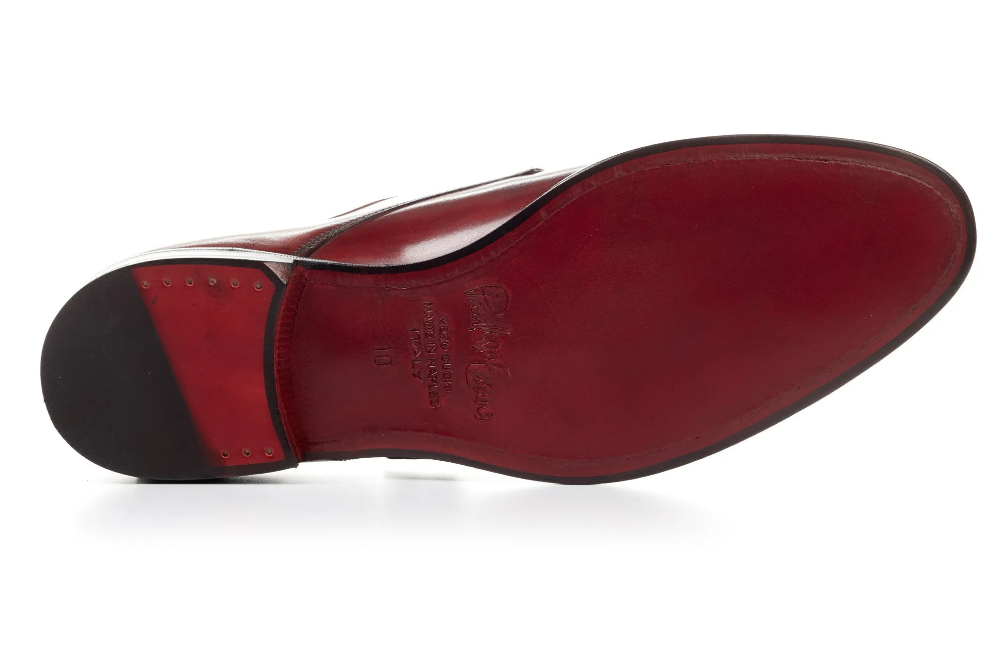 The Olivier Single Monk Strap - Oxblood