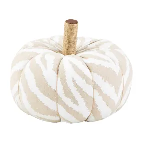 Zebra Pumpkin Sitter - Small